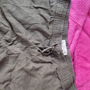 Women's Olive Green Shorts